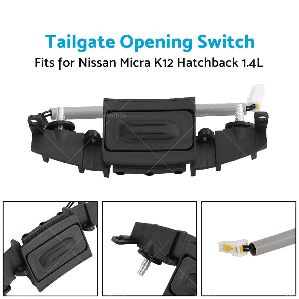 Tail Gate Boot Tailgate Opening Switch for Nissan Micra K12 2007-2010 25380AX60B