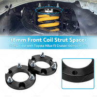 18mm Front Coil Strut Spacer Suitable For Toyota Hilux FJ Cruiser 120 150 Prado