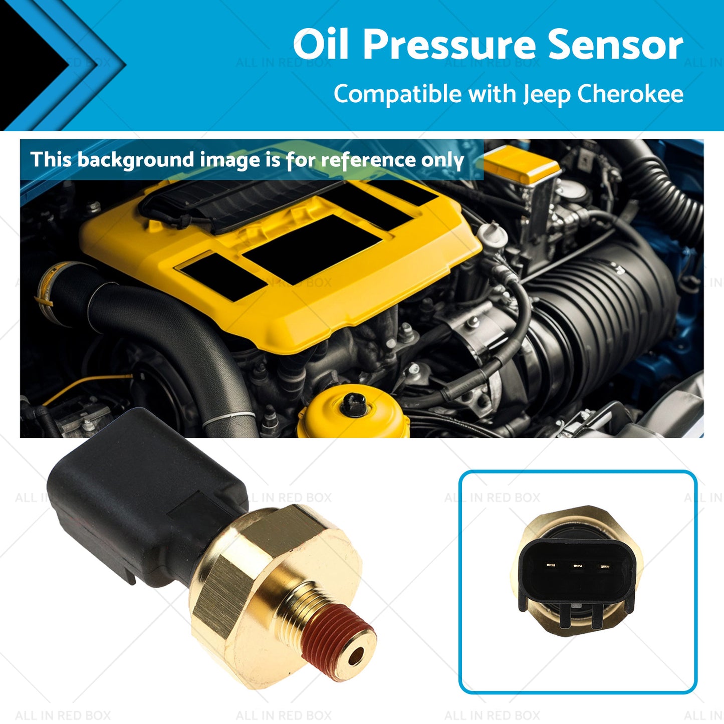 05149062AA Oil Pressure Sensor For Jeep Cherokee Dodge Ram Chrysler 300 05-16