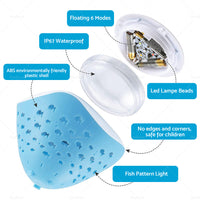 Floating Underwater Lights LED Disco Light Glow Show Swimming Pool Tub Spa Lamp