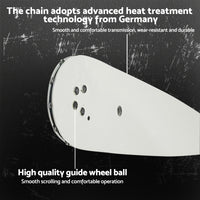 14''3/8LP .043 52DL Chainsaw Bar & Chain Suitable For Makita UC3520A EGO 56V