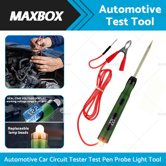 Auto Car Circuit Tester Pen Probe Light Tool 6V 12V 24V Circuit Voltage Measure