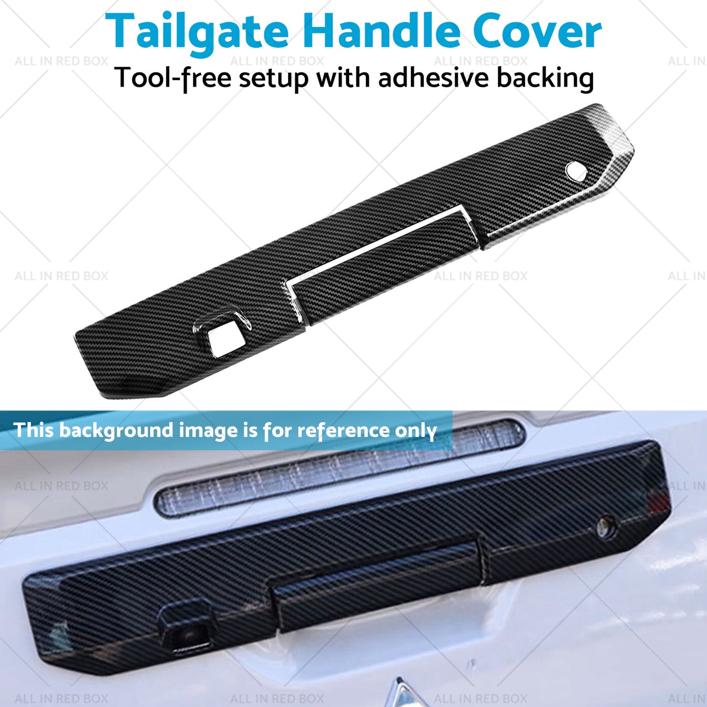 {{ Rear Tail Gate Tailgate Handle Cover Suitable For Mitsubishi Triton L200 23-25 }} - Buy Car Parts Online at {{ Kaka Auto Parts }}.