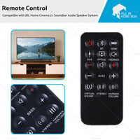 Remote Control Suitable For JBL Home Cinema SB250 SB350 2. 1 AUDIO SPEAKER SYSTEM