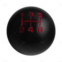 1 Set Universal 5 Speed Car MT Manual Round Ball Gear Shift Knob Shifter Lever