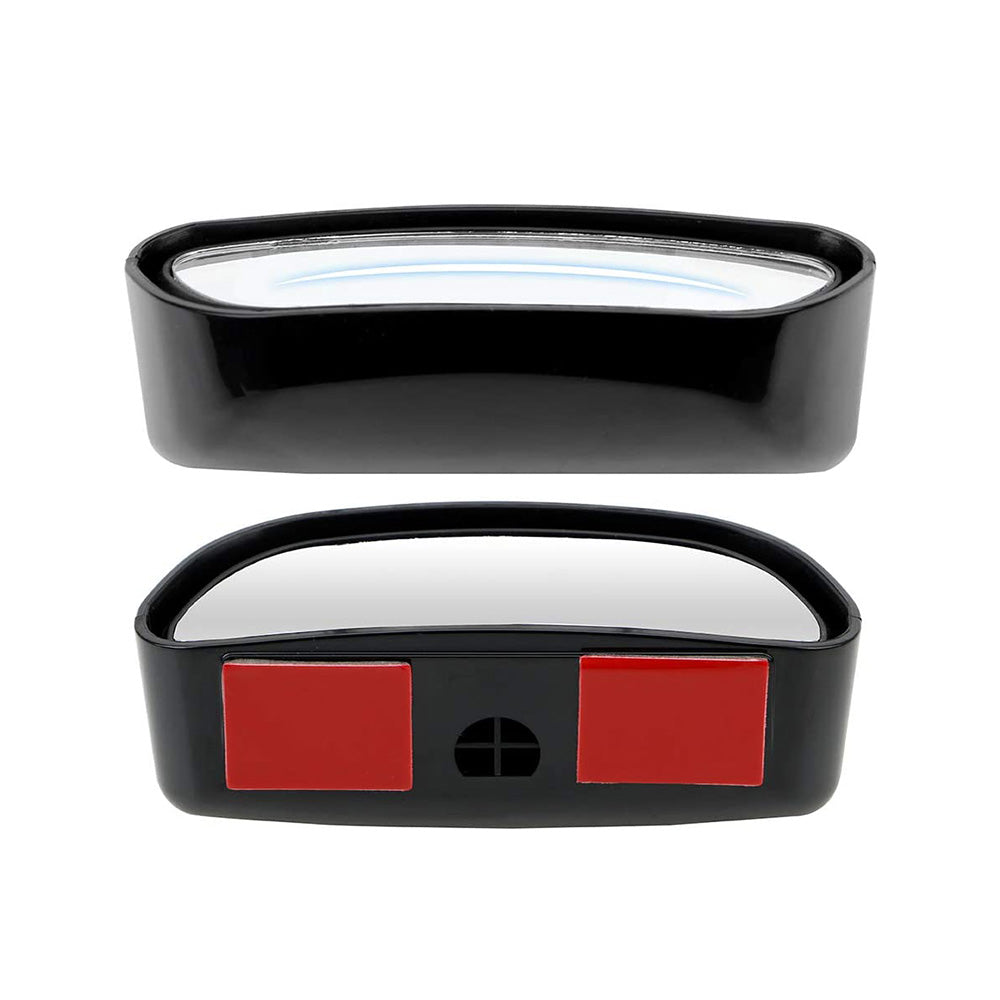 Pair Car Side Blind Spot Mirror Adjust Wide Angle Rear View HD Auxiliary Parking