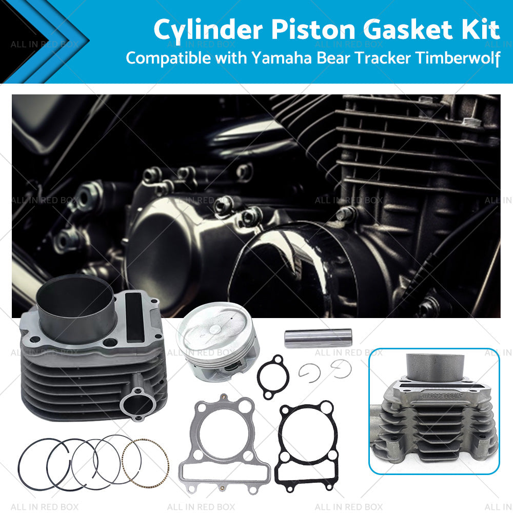 Cylinder Piston Gasket Kit Suitable For Yamaha Moto-4 Bear Timberwolf 250