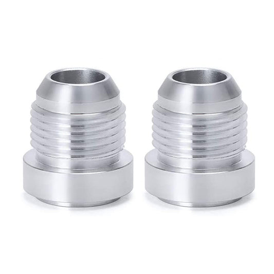 2x AN12 Male Aluminium weld on JIC bungs fitting -12AN JXSS032-12-A