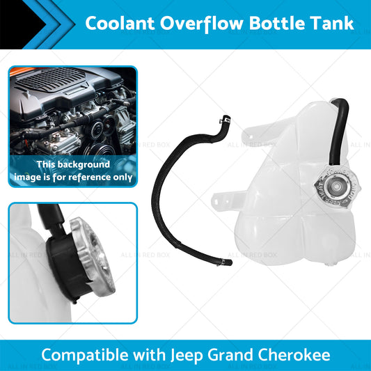 Coolant Overflow Bottle Tank Suitable for Jeep Grand Cherokee WK 3.0L 01-2015