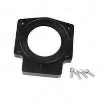 102mm Manifold Throttle Body Spacer Adapter Suitable For GM LS1 LS2 LS6 Black