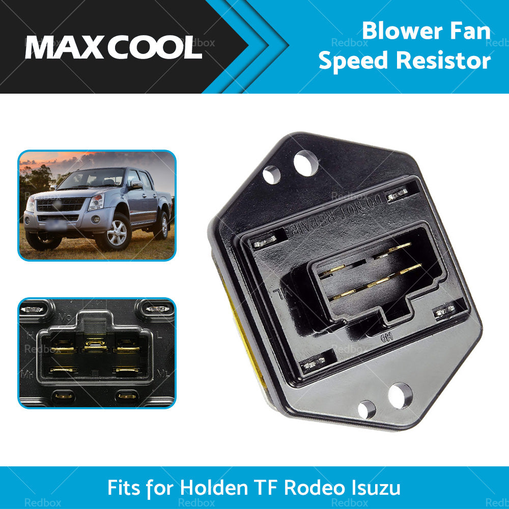 For Holden TF Rodeo Isuzu 88-02 Blower Fan Speed Resistor Controller Heater AC