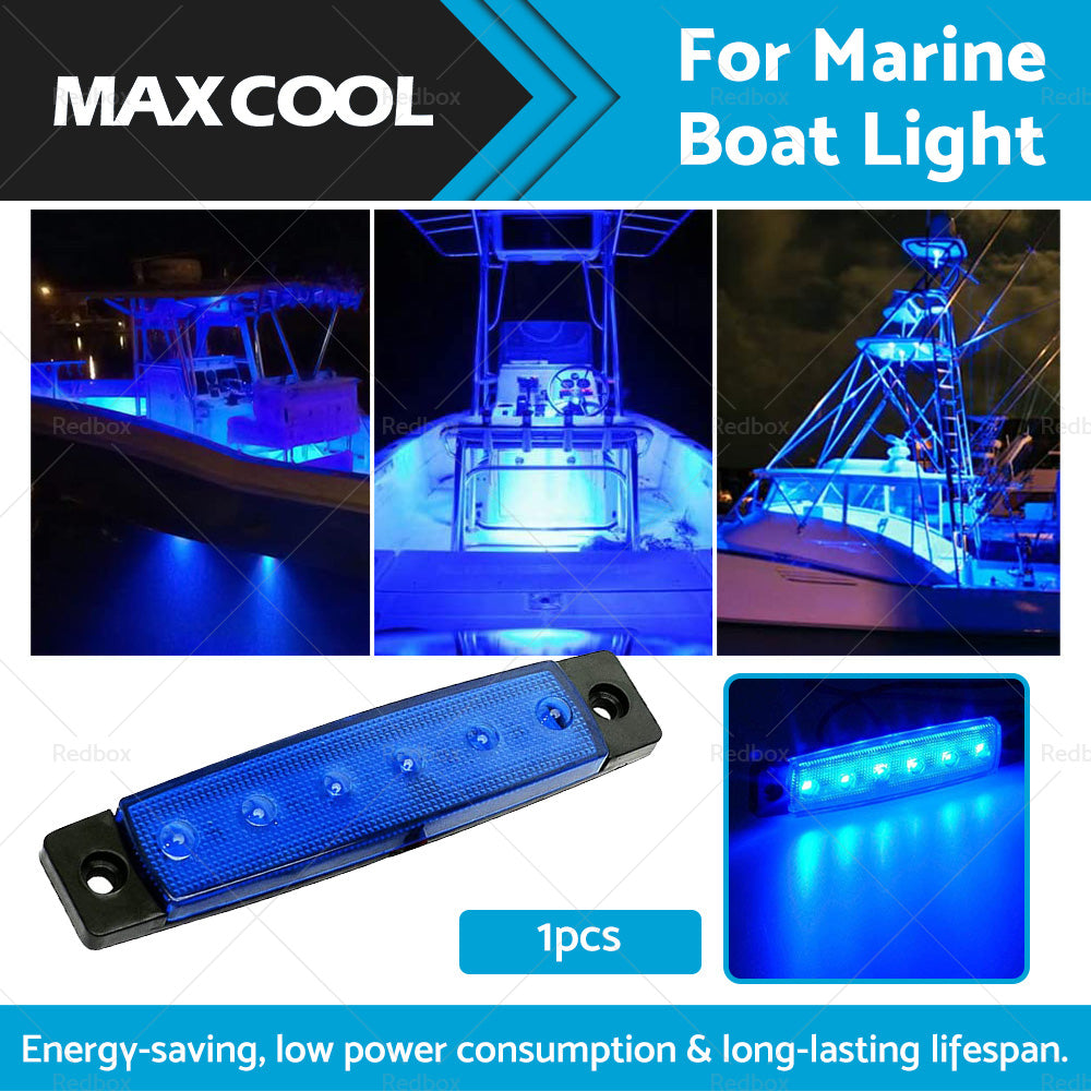 1x For 12V Marine Boat LED Deck Courtesy Lights Waterproof Stern Transom Light