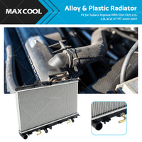 Radiator For Subaru Impreza WRX EJ20 EJ25 2. 0L 2. 5L 4Cyl AT MT 2000-2007