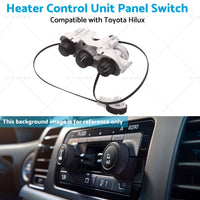 AC Heater Control Unit Panel Switch for Toyota Hilux N70 Workmate SR 2011-2015