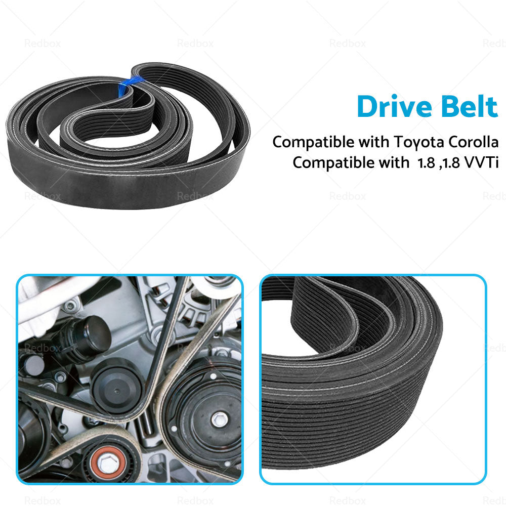 Ribbed Belt 6PK1230 Suitable for Toyota Corolla 1. 8 VVTi ZRE152R ZRE172R