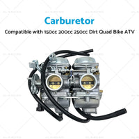 Carby Carburetor Double Twin 150cc 300cc 250cc Dirt Quad Bike ATV Thumpstar PRO