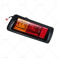 2x Rear Bumper Light Reflector Lamps Suitable for Land Cruiser Prado J90 95 LR