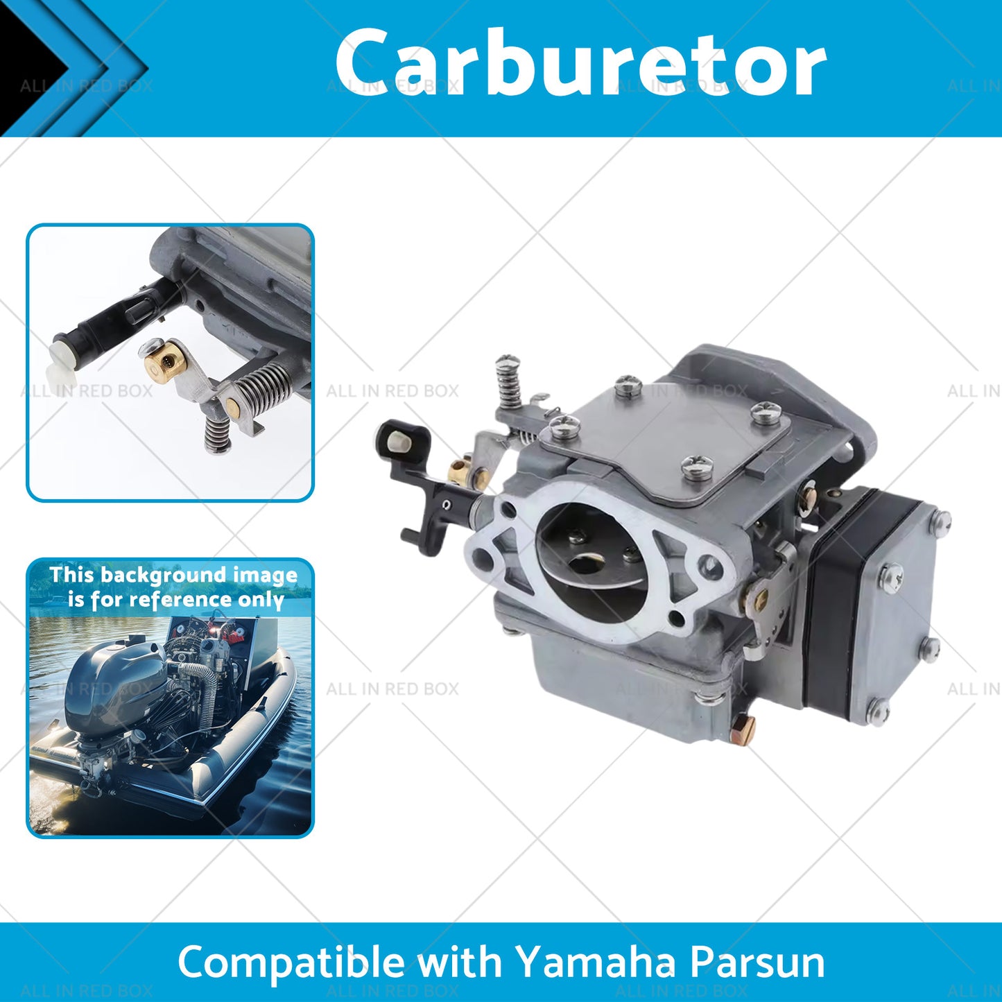 63V-14301-10 Carburetor Suitable for Yamaha Parsun 2 Strokes 9. 9HP 15HP Motor