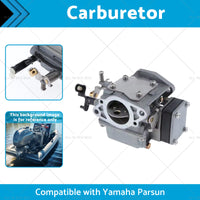 63V-14301-10 Carburetor Suitable for Yamaha Parsun 2 Strokes 9. 9HP 15HP Motor