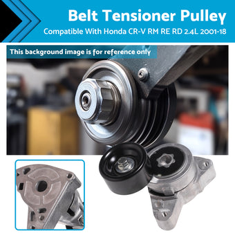 compare product Drive Belt Tensioner & Pulley 38278 Suitable For Honda CR-V RM RE RD 2.4 2001-18