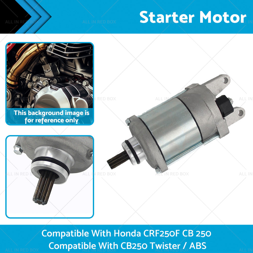 Starter Motor Suitable For Honda CRF250F CB 250 CB250 Twister or ABS 2016-2020