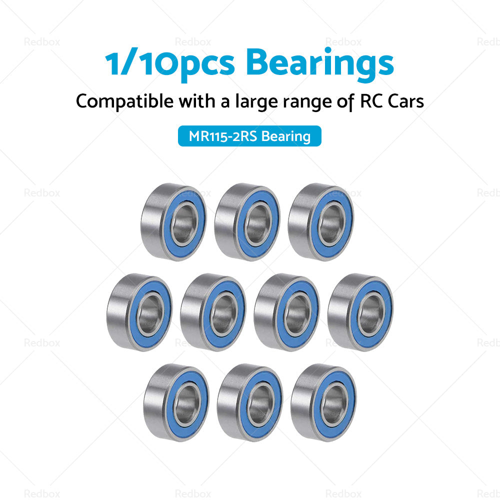 5x11x4mm Bearings Suitable for RC Tamiya 1150 HPI Savage Traxxas Axial Losi MR115-2RS