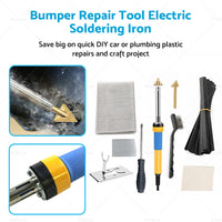 Plastic Welding Soldering Iron Kits Car Bumper Dashboard Kid Repair Welder Tool