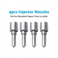 4 PCS Injector Nozzle For Mitsubishi Pajero 00-16 Triton 06-09 4M41 DLLA148PN283