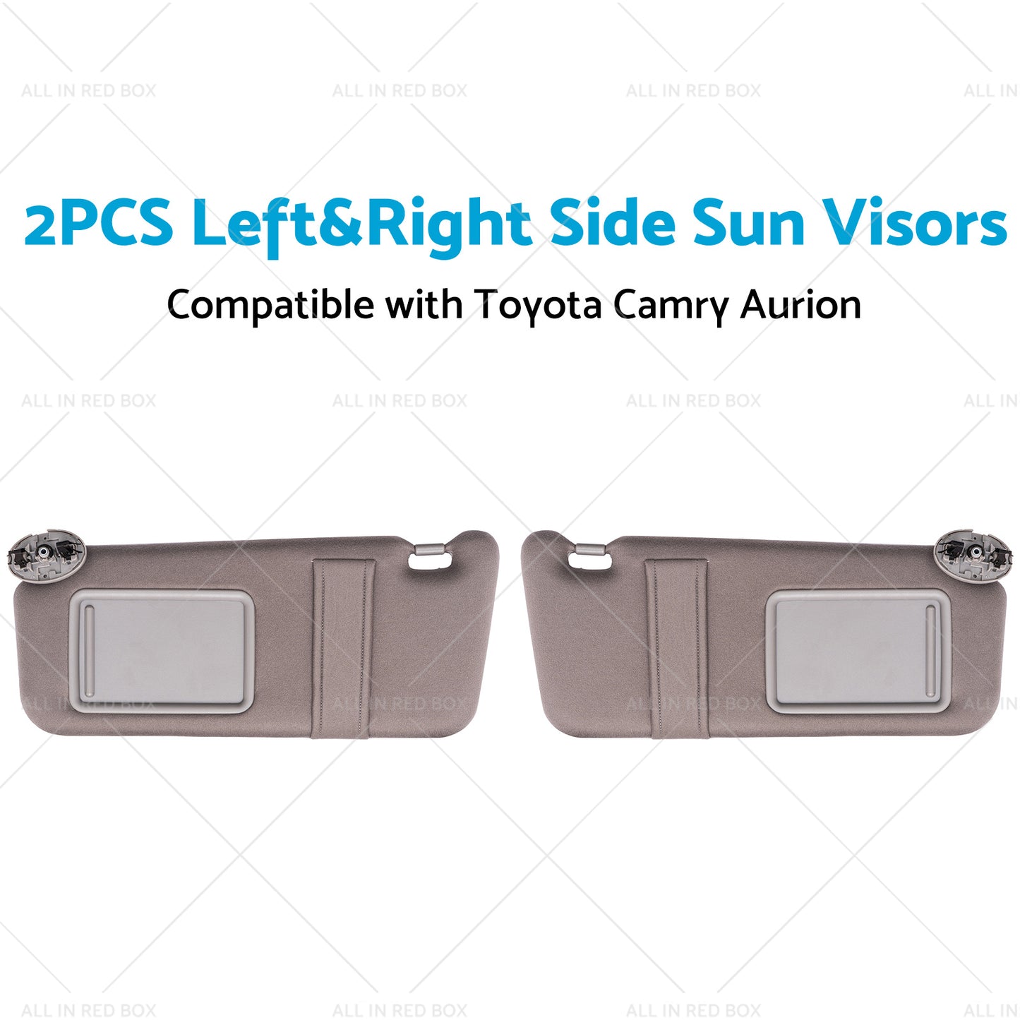 7432006780B0 Left and Right Side Sun Visors Suitable for Toyota Camry Aurion 07-11