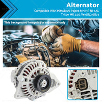 Alternator Suitable For Mitsubishi NM MK Triton Pajero V6 6G74 3. 0L 3. 5L 6G72