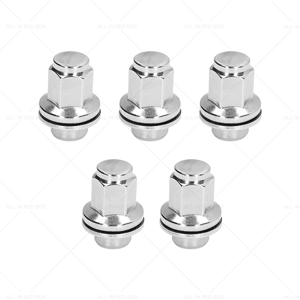 5PCS 14x1. 5 Alloy Wheel Lug Nuts Suitable for Landcruiser 76 79 100 200 Series