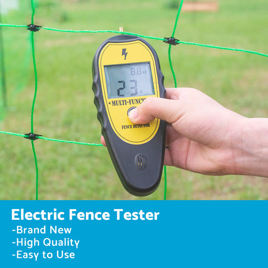 ?15KV Digital Fence Tester Voltmeter Voltage Tester with LCD Display 200V-15000V