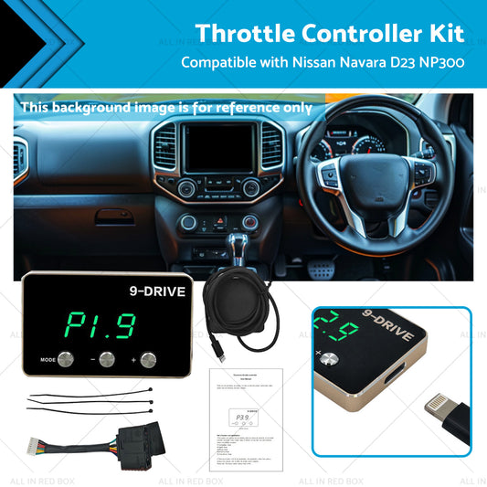 Throttle Controller Kit Suitable for Nissan Navara NP300 D23 2015-2023