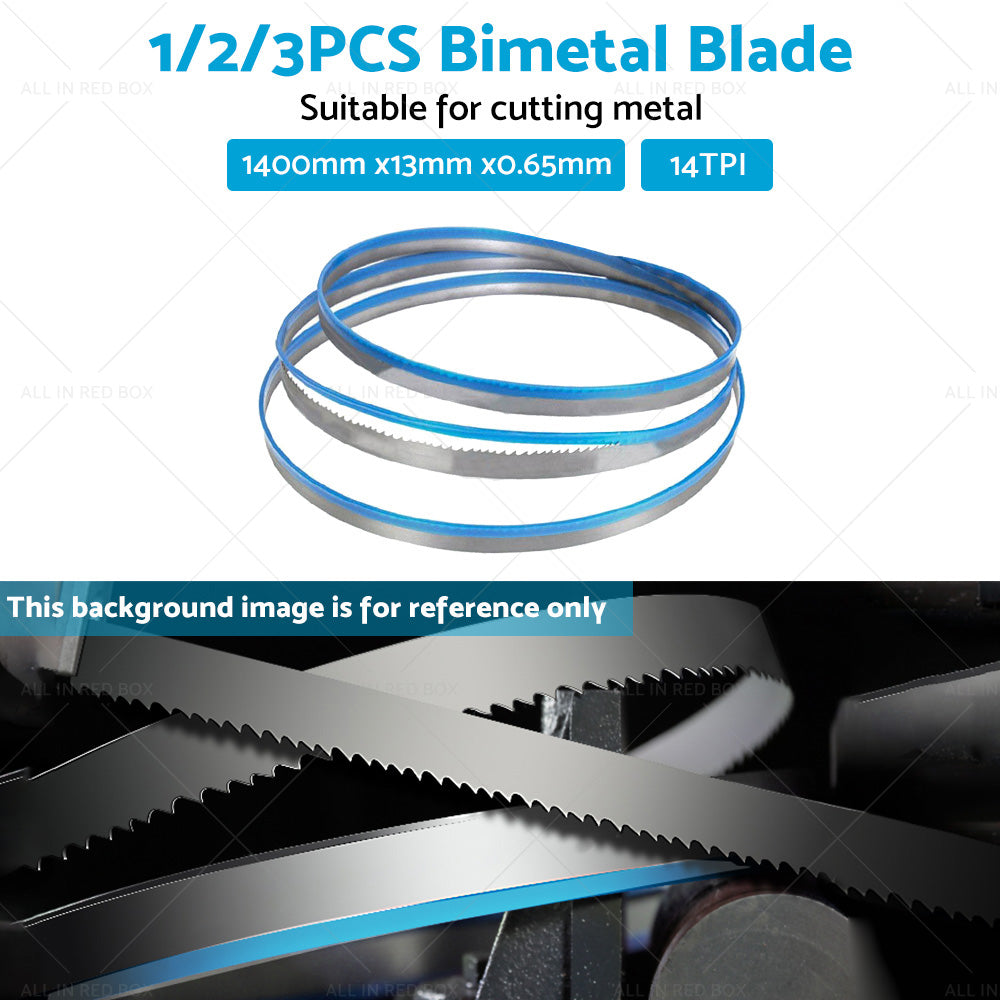 BI Metal Bimetal Band Saw Bandsaw Blade 1400mm x13mm x 14 TPI For Metal Cutting