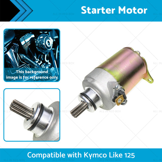 31200-KUDU-C00 Starter Motor Suitable for Kymco Like 125 LX MMC 4T Euro III