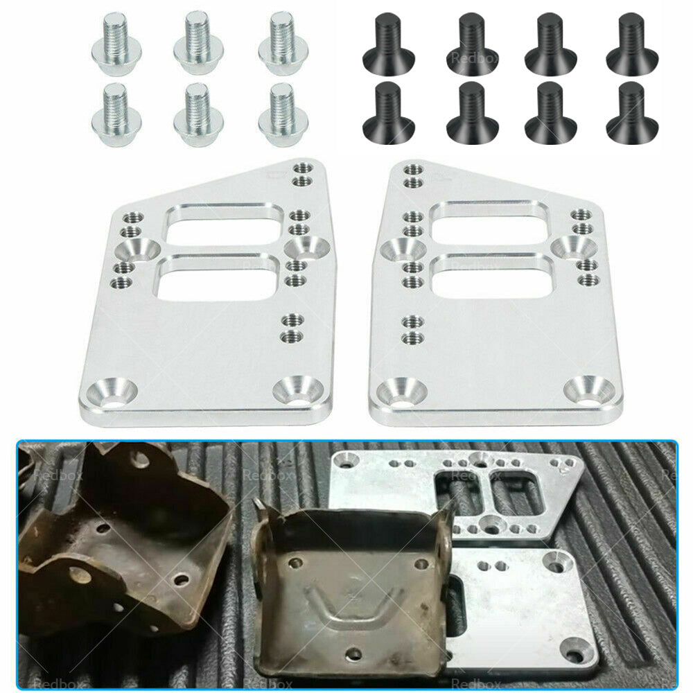 GM LS Engine Conversion Swap Bracket Motor Mount Adapter Plates for Chevy SBC