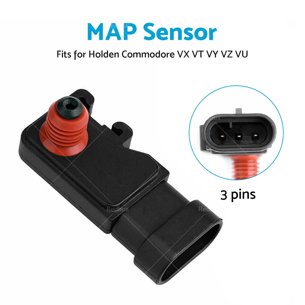 MAP SENSOR Suitable for HOLDEN COMMODORE V8 GEN 3 LS1 5. 7L VT2 VU VX VY VZ