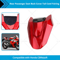 Seat Back Cover Tail Cowl Fairing Rear Passenger Suitablefor Honda CBR650R 19-20