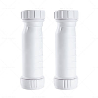 2Pcs Set Waterless Self Sealing Waste Valve Inline Trap Bath Basin Caravan RV