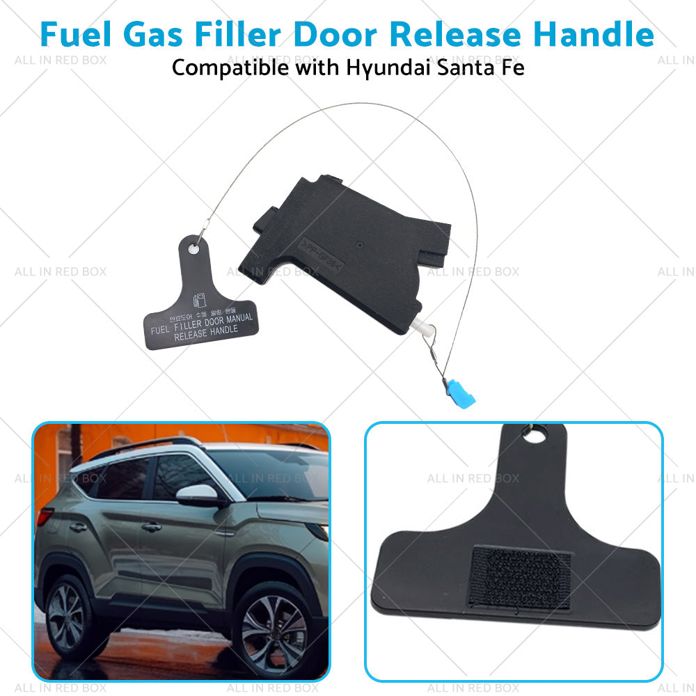 Fuel Gas Filler Door Release Handle Opener Suitable For Hyundai Santa Fe 13-18