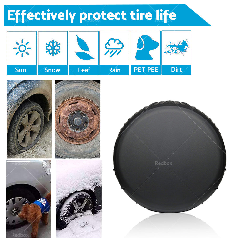 17 Inch Spare Wheel Cover Vinyl 4x4 Tire Covers for 80-83cm or 32 inch  Tyre Diameter