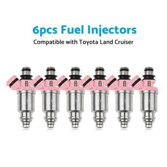 compare product Fuel Injector 6x Suitable For Toyota LandCruiser 1FZ-FE FZJ70/FZJ75/FZJ80 Series