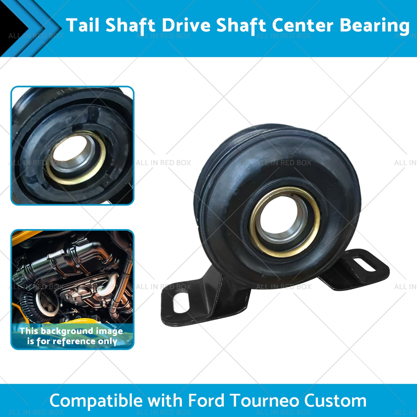 Tail Shaft Drive Shaft Center Bearing Suitable for 91-17 Ford Tourneo Custom 2.2