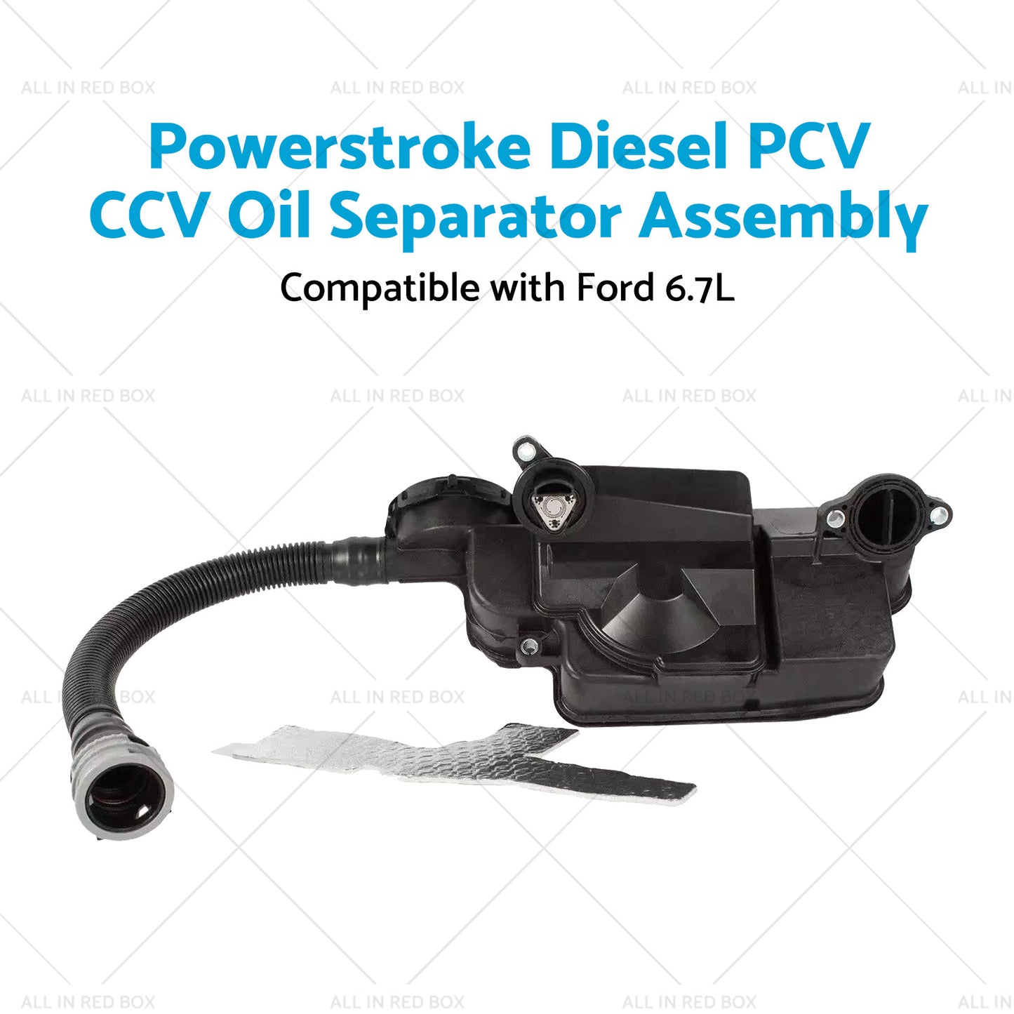 Powerstroke Diesel PCV CCV Oil Separator Assembly Suitable for 11-16 Ford 6. 7L