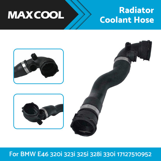 {{ Radiator Coolant Hose Upper for BMW E46 320i 323i 325i 328i 330i 3 Series 6Cyl }} - Buy Car Parts Online at {{ Kaka Auto Parts }}.