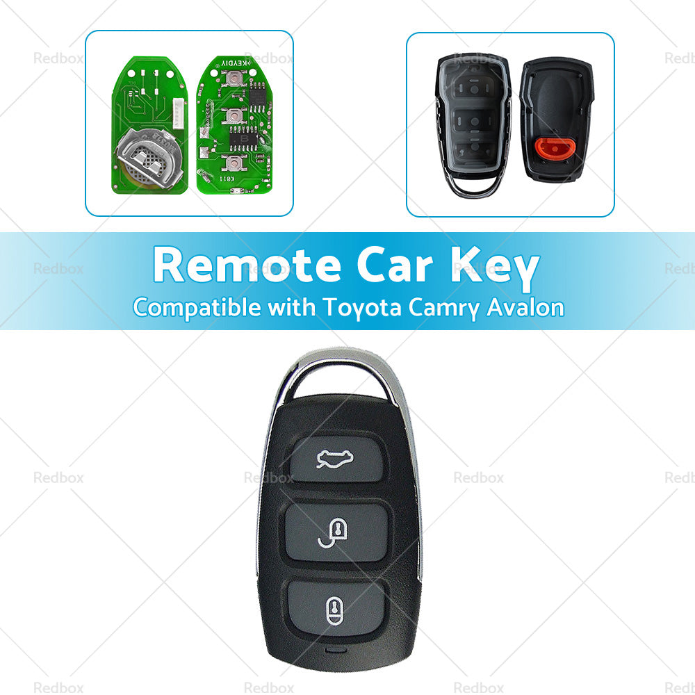 Complete Remote Car Key Suitable for Toyota Camry MCV20R SXV20R ACV36 Avalon MCX