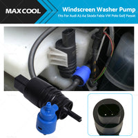 Windscreen Washer Pump Fits For Audi A3 A4 Skoda VW Polo Golf Passat 1J6955651