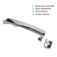 Front Right RH Outer Door Handle Chrome Suitable For Nissan XTrail T31 2007-2013