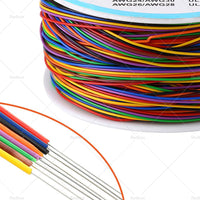 Wrapping Wire Tin Plated Copper Wire P or N DM-30-1000 30 AWG 250M Length 8 Colors