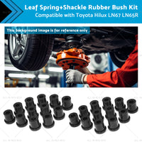 Leaf SpringShackle Rubber Bush Kit Suitable for 79-88 Toyota Hilux LN67 LN65R